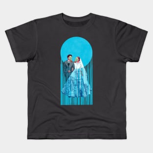 The mask couple Kids T-Shirt